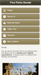 Mobile Screenshot of fiveparksdental.com